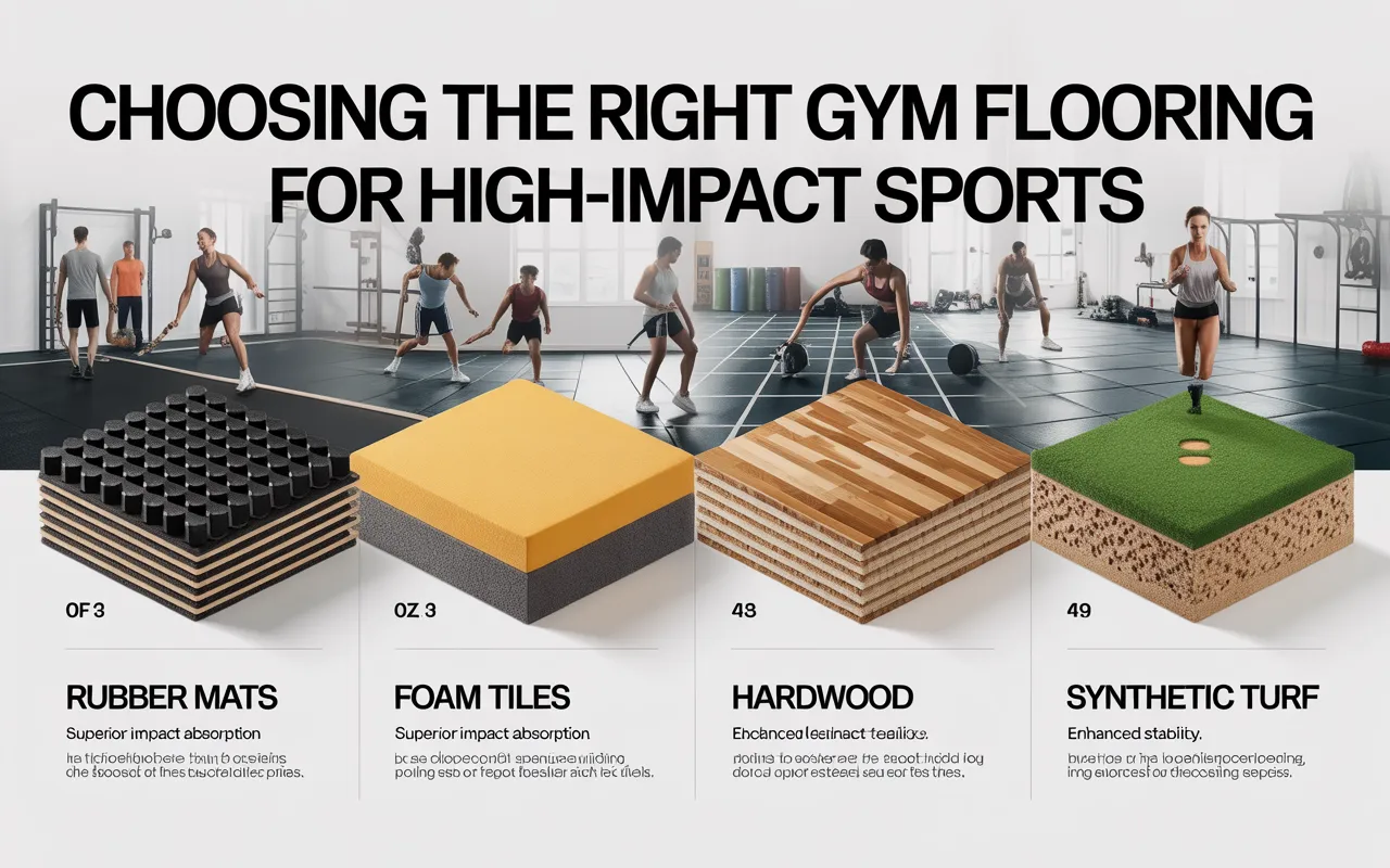 Choosing the Right Gym Flooring for High-Impact Sports